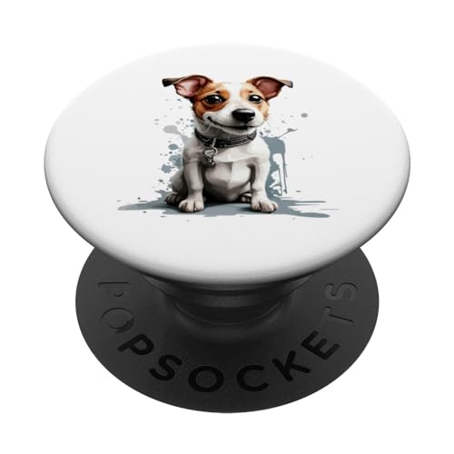 HUND SÜßER JACK RUSSEL TERRIER PopSockets mit austauschbarem PopGrip von COOL DOG OUTFITS AND DESIGNS