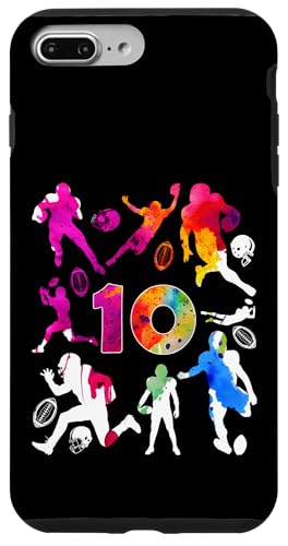 NUMMER 10 JAHRE FOOTBALL 10. GEBURTSTAG Hülle für iPhone 7 Plus/8 Plus von COOL FOOTBALL DESIGNS AND OUTFITS