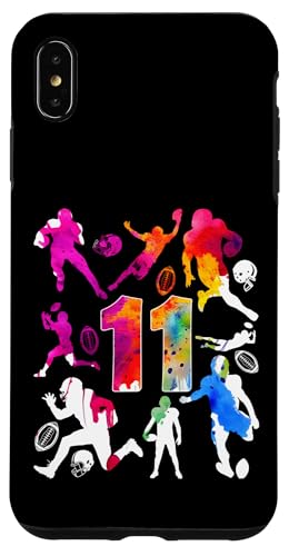 NUMMER 11 JAHRE FOOTBALL 11. GEBURTSTAG Hülle für iPhone XS Max von COOL FOOTBALL DESIGNS AND OUTFITS