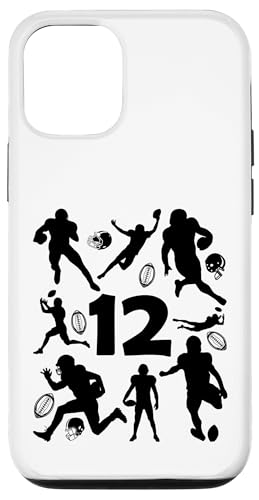 NUMMER 12 JAHRE FOOTBALL 12. GEBURTSTAG Hülle für iPhone 12/12 Pro von COOL FOOTBALL DESIGNS AND OUTFITS