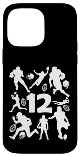NUMMER 12 JAHRE FOOTBALL 12. GEBURTSTAG Hülle für iPhone 14 Pro Max von COOL FOOTBALL DESIGNS AND OUTFITS