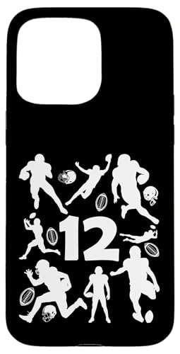 NUMMER 12 JAHRE FOOTBALL 12. GEBURTSTAG Hülle für iPhone 15 Pro Max von COOL FOOTBALL DESIGNS AND OUTFITS