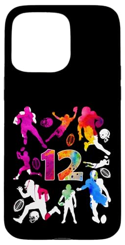 NUMMER 12 JAHRE FOOTBALL 12. GEBURTSTAG Hülle für iPhone 15 Pro Max von COOL FOOTBALL DESIGNS AND OUTFITS
