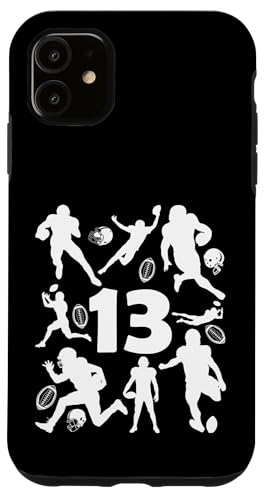NUMMER 13 JAHRE FOOTBALL 13. GEBURTSTAG Hülle für iPhone 11 von COOL FOOTBALL DESIGNS AND OUTFITS
