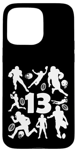 NUMMER 13 JAHRE FOOTBALL 13. GEBURTSTAG Hülle für iPhone 15 Pro Max von COOL FOOTBALL DESIGNS AND OUTFITS