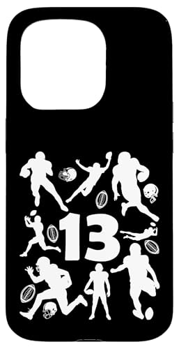NUMMER 13 JAHRE FOOTBALL 13. GEBURTSTAG Hülle für iPhone 15 Pro von COOL FOOTBALL DESIGNS AND OUTFITS