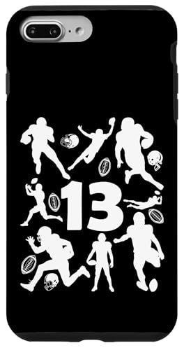NUMMER 13 JAHRE FOOTBALL 13. GEBURTSTAG Hülle für iPhone 7 Plus/8 Plus von COOL FOOTBALL DESIGNS AND OUTFITS