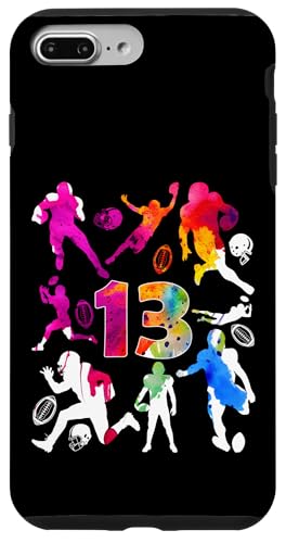NUMMER 13 JAHRE FOOTBALL 13. GEBURTSTAG Hülle für iPhone 7 Plus/8 Plus von COOL FOOTBALL DESIGNS AND OUTFITS