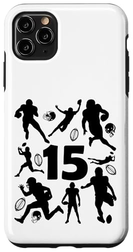 NUMMER 15 JAHRE FOOTBALL 15. GEBURTSTAG Hülle für iPhone 11 Pro Max von COOL FOOTBALL DESIGNS AND OUTFITS