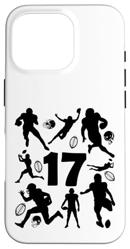 NUMMER 17 JAHRE FOOTBALL 17. GEBURTSTAG Hülle für iPhone 16 Pro von COOL FOOTBALL DESIGNS AND OUTFITS
