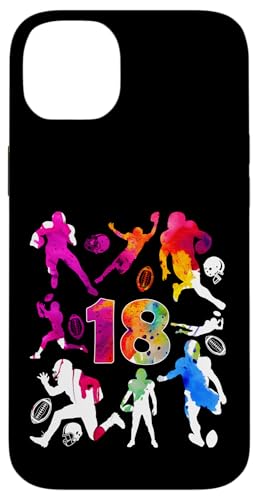 NUMMER 18 JAHRE FOOTBALL 18. GEBURTSTAG Hülle für iPhone 14 Plus von COOL FOOTBALL DESIGNS AND OUTFITS