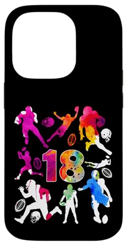 NUMMER 18 JAHRE FOOTBALL 18. GEBURTSTAG Hülle für iPhone 14 Pro von COOL FOOTBALL DESIGNS AND OUTFITS