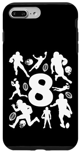 NUMMER 8 JAHRE FOOTBALL 8. GEBURTSTAG Hülle für iPhone 7 Plus/8 Plus von COOL FOOTBALL DESIGNS AND OUTFITS