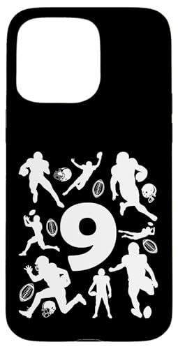 NUMMER 9 JAHRE FOOTBALL 9. GEBURTSTAG Hülle für iPhone 15 Pro Max von COOL FOOTBALL DESIGNS AND OUTFITS