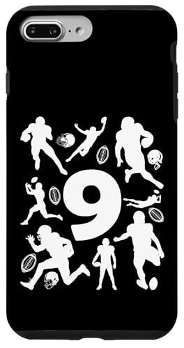 NUMMER 9 JAHRE FOOTBALL 9. GEBURTSTAG Hülle für iPhone 7 Plus/8 Plus von COOL FOOTBALL DESIGNS AND OUTFITS