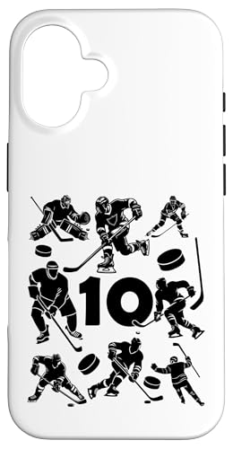 NUMMER 10 JAHRE EISHOCKEY 10. GEBURTSTAG Hülle für iPhone 16 NUMMER 10 JAHRE EISHOCKEY 10. GEBURTSTAG Hülle für iPhone 16 von COOL ICE HOCKEY DESIGNS AND OUTFITS