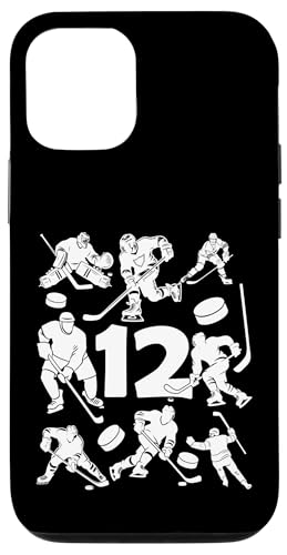 NUMMER 12 JAHRE EISHOCKEY 12. GEBURTSTAG Hülle für iPhone 12/12 Pro von COOL ICE HOCKEY DESIGNS AND OUTFITS