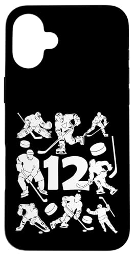 NUMMER 12 JAHRE EISHOCKEY 12. GEBURTSTAG Hülle für iPhone 16 Plus NUMMER 12 JAHRE EISHOCKEY 12. GEBURTSTAG Hülle für iPhone 16 Plus von COOL ICE HOCKEY DESIGNS AND OUTFITS