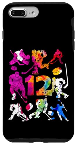NUMMER 12 JAHRE EISHOCKEY 12. GEBURTSTAG Hülle für iPhone 7 Plus/8 Plus NUMMER 12 JAHRE EISHOCKEY 12. GEBURTSTAG Hülle für iPhone 7 Plus/8 Plus von COOL ICE HOCKEY DESIGNS AND OUTFITS