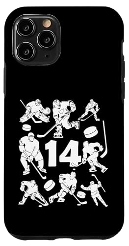 NUMMER 14 JAHRE EISHOCKEY 14. GEBURTSTAG Hülle für iPhone 11 Pro NUMMER 14 JAHRE EISHOCKEY 14. GEBURTSTAG Hülle für iPhone 11 Pro von COOL ICE HOCKEY DESIGNS AND OUTFITS