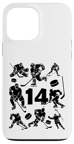 NUMMER 14 JAHRE EISHOCKEY 14. GEBURTSTAG Hülle für iPhone 13 Pro Max NUMMER 14 JAHRE EISHOCKEY 14. GEBURTSTAG Hülle für iPhone 13 Pro Max von COOL ICE HOCKEY DESIGNS AND OUTFITS