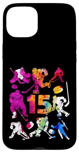 NUMMER 15 JAHRE EISHOCKEY 15. GEBURTSTAG Hülle für iPhone 15 Plus NUMMER 15 JAHRE EISHOCKEY 15. GEBURTSTAG Hülle für iPhone 15 Plus von COOL ICE HOCKEY DESIGNS AND OUTFITS