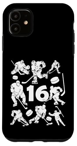NUMMER 16 JAHRE EISHOCKEY 16. GEBURTSTAG Hülle für iPhone 11 NUMMER 16 JAHRE EISHOCKEY 16. GEBURTSTAG Hülle für iPhone 11 von COOL ICE HOCKEY DESIGNS AND OUTFITS
