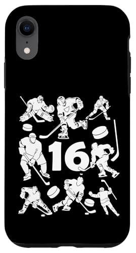 NUMMER 16 JAHRE EISHOCKEY 16. GEBURTSTAG Hülle für iPhone XR NUMMER 16 JAHRE EISHOCKEY 16. GEBURTSTAG Hülle für iPhone XR von COOL ICE HOCKEY DESIGNS AND OUTFITS
