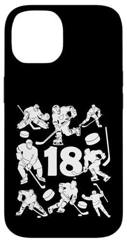 NUMMER 18 JAHRE EISHOCKEY 18. GEBURTSTAG Hülle für iPhone 14 von COOL ICE HOCKEY DESIGNS AND OUTFITS