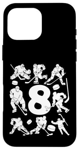 NUMMER 8 JAHRE EISHOCKEY 8. GEBURTSTAG Hülle für iPhone 16 Pro Max NUMMER 8 JAHRE EISHOCKEY 8. GEBURTSTAG Hülle für iPhone 16 Pro Max von COOL ICE HOCKEY DESIGNS AND OUTFITS