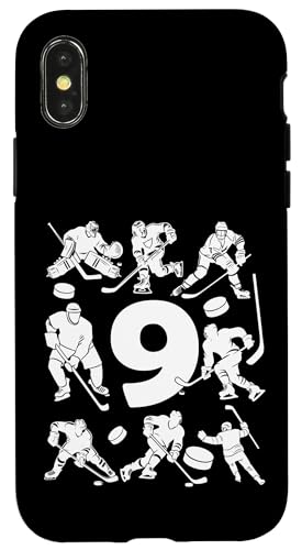 NUMMER 9 JAHRE EISHOCKEY 9. GEBURTSTAG Hülle für iPhone X/XS NUMMER 9 JAHRE EISHOCKEY 9. GEBURTSTAG Hülle für iPhone X/XS von COOL ICE HOCKEY DESIGNS AND OUTFITS
