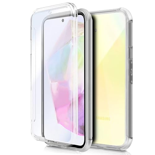 Cool 3D-Silikonhülle für Samsung A356 Galaxy A35 5G (transparent vorne + hinten) von COOL SMARTPHONES & TABLETS ACCESSORIES