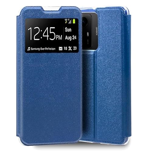 Cool Flip Cover Schutzhülle für Xiaomi Redmi Note 12S, einfarbig, Blau von COOL SMARTPHONES & TABLETS ACCESSORIES
