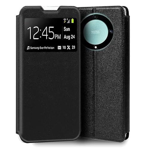 Cool Flip Cover für Huawei Honor Magic 5 Lite, glatt, Schwarz von COOL SMARTPHONES & TABLETS ACCESSORIES