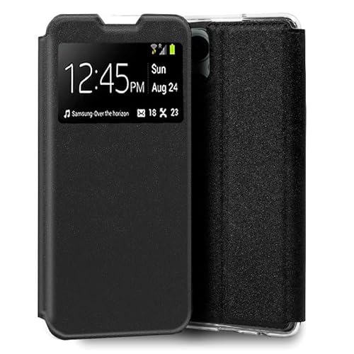 Cool Flip Cover für Oppo Reno 8 Lite 5G glatt Schwarz von COOL SMARTPHONES & TABLETS ACCESSORIES