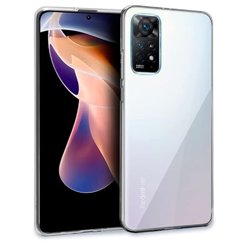 Cool Silikonhülle für Xiaomi Redmi Note 11 Pro/Note 11 Pro 5G (transparent) von COOL SMARTPHONES & TABLETS ACCESSORIES