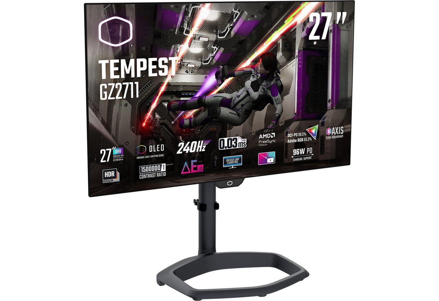 COOLER MASTER GZ2711 Gaming-Monitor (240 Hz, OLED) von COOLER MASTER