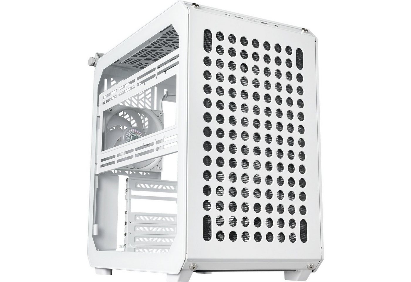 COOLER MASTER PC-Gehäuse Qube 500 Flatpack White Edition von COOLER MASTER