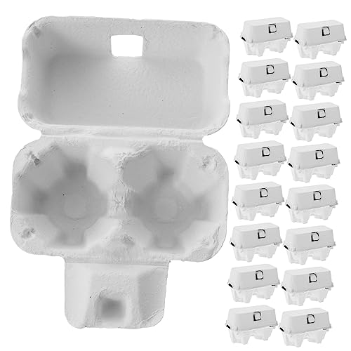 COOLHIYA 24 Stück Kartons aufbewahrungsdose storage boxes kühlschrankwaechter kühlchrank kühlschrankboxen eiweis Deckel Encanto Eierspender Korb vier Ei-Bulk-Halter Eierkarton aus Zellstoff COOLHIYA 24 Stück Kartons aufbewahrungsdose storage boxes kühlschrankwaechter kühlchrank kühlschrankboxen eiweis Deckel Encanto Eierspender Korb vier Ei-Bulk-Halter Eierkarton aus Zellstoff von COOLHIYA