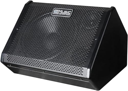 Coolmusic DM80 AMP 80 Watt Elektronischer Schlagzeugverstärker Keyboard-Verstärker mit Aux In und Bluetooth, 2 Eingänge, 3-Band EQ und DI OUT von COOLMUSIC