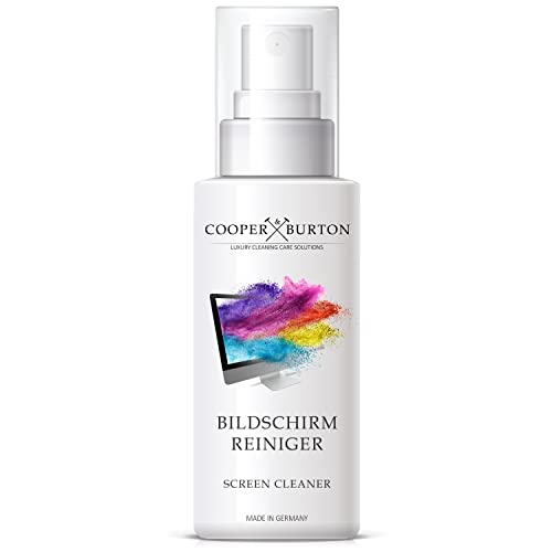 Bildschirmreiniger | Display Reiniger | Screen Cleaner - TV Reiniger für Fernseher Bildschirm Monitor Handy Laptop Tablet LCD TFT LED OLED Plasma Display Reinigung | Screen Cleaner COOPER & BURTON Bildschirmreiniger | Display Reiniger | Screen Cleaner - TV Reiniger für Fernseher Bildschirm Monitor Handy Laptop Tablet LCD TFT LED OLED Plasma Display Reinigung | Screen Cleaner COOPER & BURTON von COOPER & BURTON