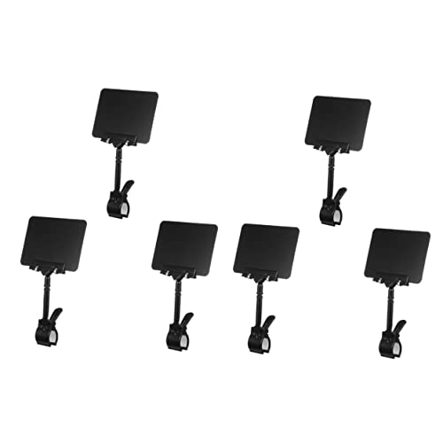 COOPHYA 2 Sätze Supermarkt Werbemappe Geschirr Display Schilder Clip Einzelhandels Peg Schilder Clip Schilderhalter Korb Display Ständer Bankett Etiketten Ständer 3 STÜCKE * 2 von COOPHYA