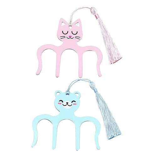 COOPHYA 3 Sätze Musikseitenhalter Lesezeichen Metall Buchseite Ordner Musik Notenhalter-clip Musikbuchhalter-clip Musikpapierhalter Lesezeichenhalter Buchzubehör Produkt 2 Stücke * 3 von COOPHYA