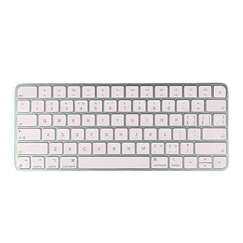 COOSKIN Tastaturabdeckung Schutz für 2021 Neueste Apple iMac Magic Keyboard Ohne Touch ID A2450 Tastatur Skin (Magic Keyboard Ohne Touch ID A2450) von COOSKIN