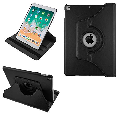 COOVY® 2.0 Cover für Apple iPad 10.2 (Model 2019) Rotation 360° Smart Hülle Tasche Etui Case Schutz Ständer Auto Sleep/Wake up | schwarz von COOVY