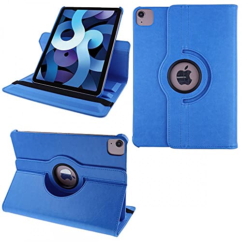COOVY® 2.0 Cover für Apple iPad Air 4 10.9 (Model 2020) Rotation 360° Smart Hülle Tasche Etui Case Schutz Ständer Auto Sleep/Wake up | hellblau von COOVY