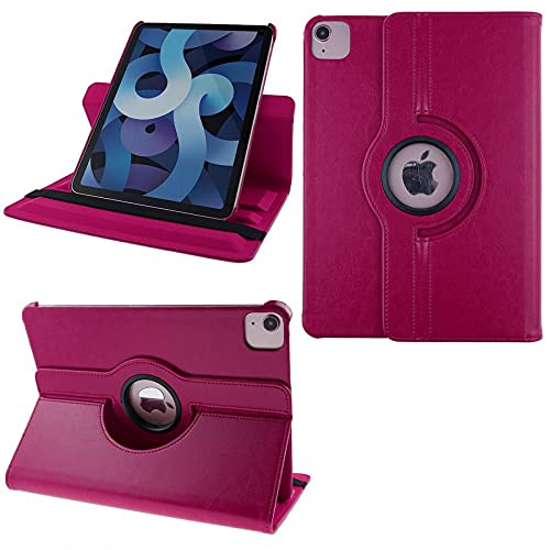 COOVY® 2.0 Cover für Apple iPad Air 4 10.9 (Model 2020) Rotation 360° Smart Hülle Tasche Etui Case Schutz Ständer Auto Sleep/Wake up | hotpink von COOVY