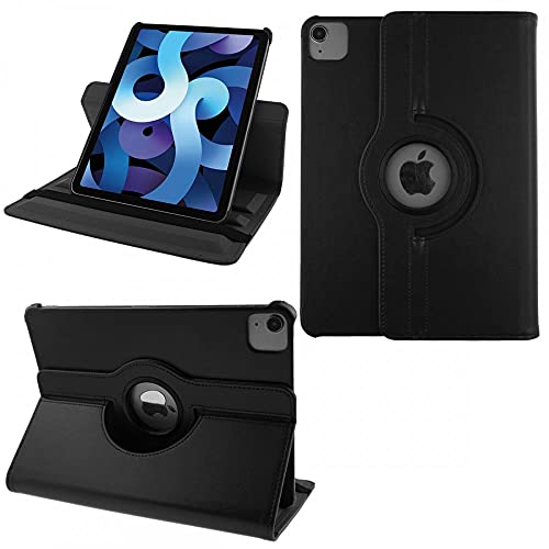 COOVY® 2.0 Cover für Apple iPad Air 4 10.9 (Model 2020) Rotation 360° Smart Hülle Tasche Etui Case Schutz Ständer Auto Sleep/Wake up | schwarz von COOVY