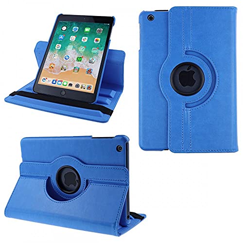 COOVY® 2.0 Cover für Apple iPad Mini 1/2 / 3 Rotation 360° Smart Hülle Tasche Etui Case Schutz Ständer Auto Sleep/Wake up | hellblau von COOVY