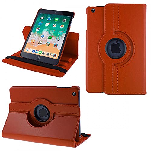COOVY® 2.0 Cover für Apple iPad Mini 1/2 / 3 Rotation 360° Smart Hülle Tasche Etui Case Schutz Ständer Auto Sleep/Wake up | orange von COOVY